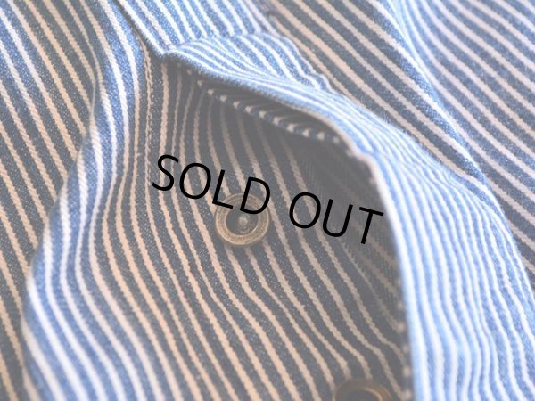 画像7: 1950s PAY DAY ヒッコリーオーバーオール  実寸w37