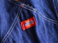 画像9: 1990s Dickies デニムオーバーオール　 表記w38 