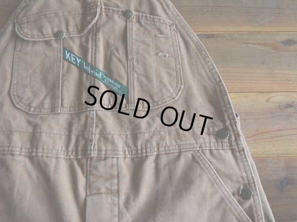 画像7: 1980s KEY Imperial ダブルニーダックオーバーオール　 表記w38 