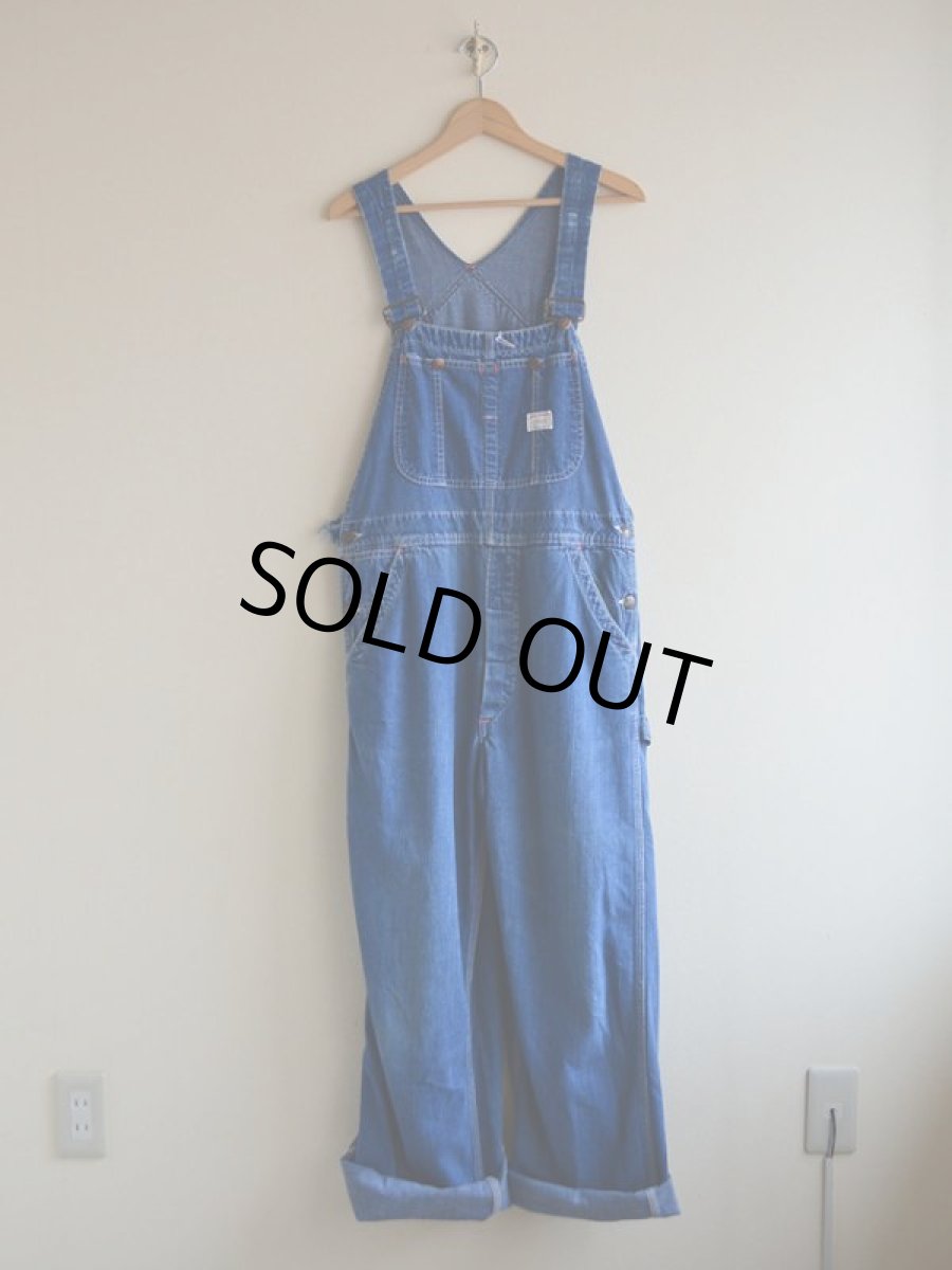 画像1: 1960s BIG MAC デニムオーバーオール　 実寸w34  (1)
