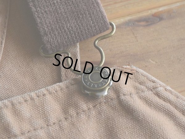 画像4: 1980s KEY Imperial ダブルニーダックオーバーオール　 表記w38 