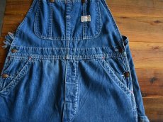 画像6: 1960s BIG MAC デニムオーバーオール　 実寸w34  (6)