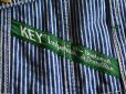画像3: 1990s KEY Imperial ヒッコリーオーバーオール　 表記w36 
