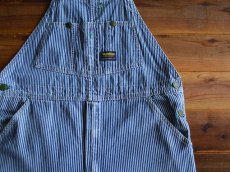 画像6: 1980s OSHKOSH ヒッコリーオーバーオール　 表記w36  (6)