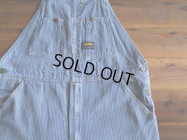 画像6: 1980s OSHKOSH ヒッコリーオーバーオール　 表記w36 