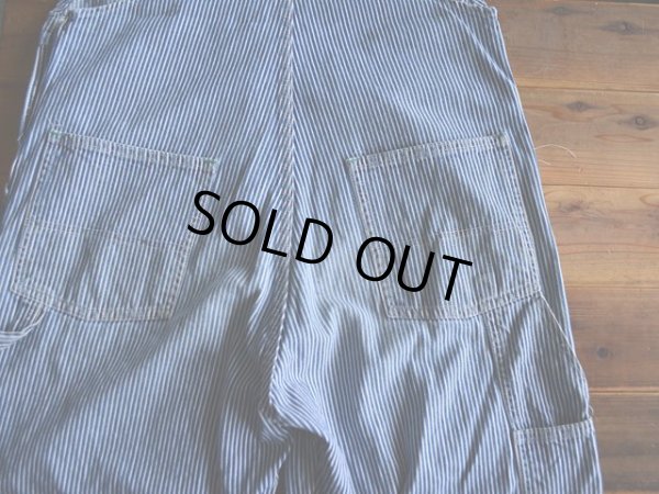 画像12: 1980s OSHKOSH ヒッコリーオーバーオール　 表記w36 