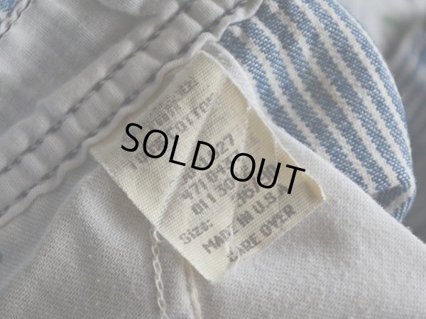 画像8: 1980s OSHKOSH ヒッコリーオーバーオール　 表記w36 