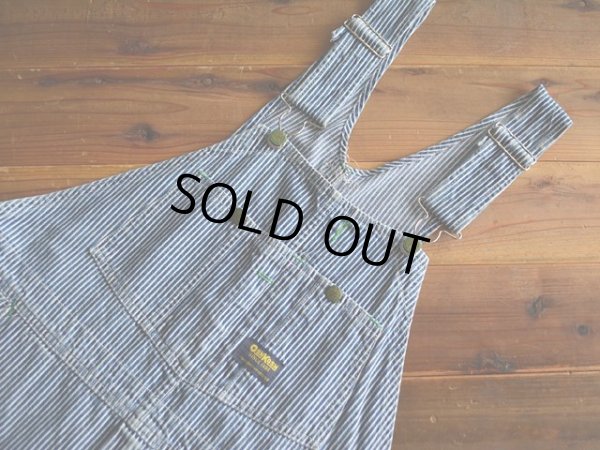 画像5: 1980s OSHKOSH ヒッコリーオーバーオール　 表記w36 