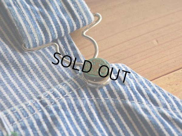 画像4: 1980s OSHKOSH ヒッコリーオーバーオール　 表記w36 