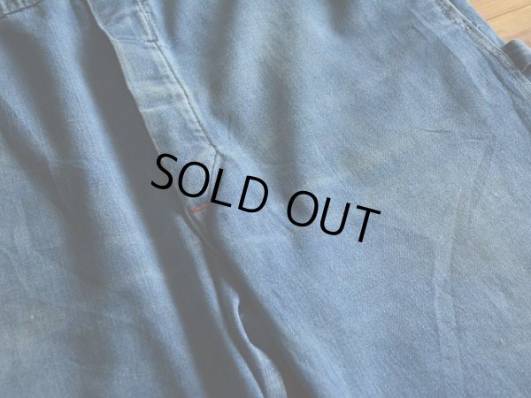 画像7: 1970s BIG MAC デニムオーバーオール　 実寸w38 