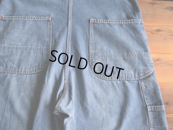 画像11: 1970s BIG MAC デニムオーバーオール　 実寸w38 
