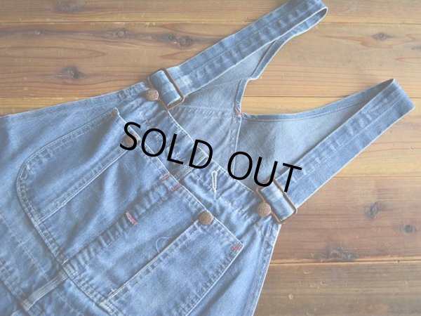 画像4: 1970s BIG MAC デニムオーバーオール　 実寸w38 