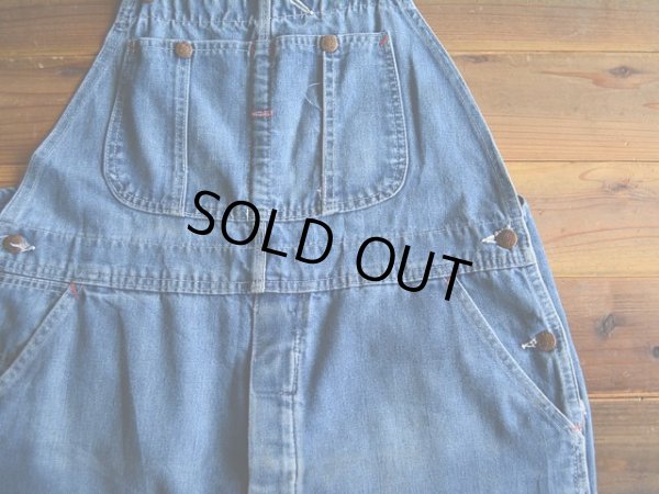 画像5: 1970s BIG MAC デニムオーバーオール　 実寸w38 
