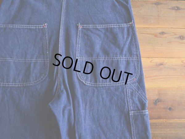画像9: 1960s UNION MADE デニムオーバーオール  実寸w33