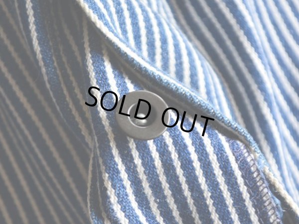 画像8: 1990s LIBERTY ヒッコリーオーバーオール　 表記w42 