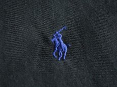 画像5: RalphLauren ブラックBDシャツ　 表記XL  (5)