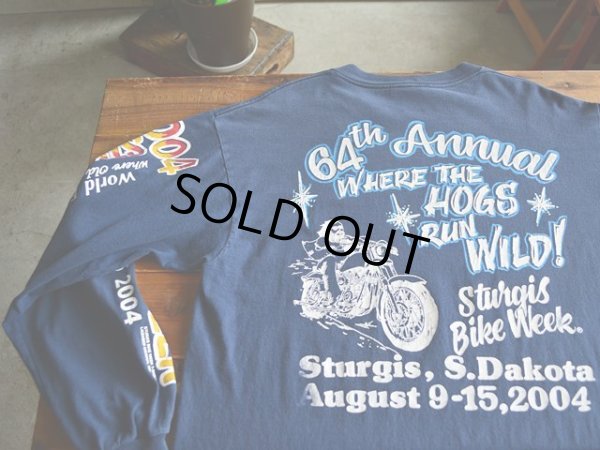 画像8: STURGIS BIKE WEEK 2004 L/S Tシャツ　 表記L 