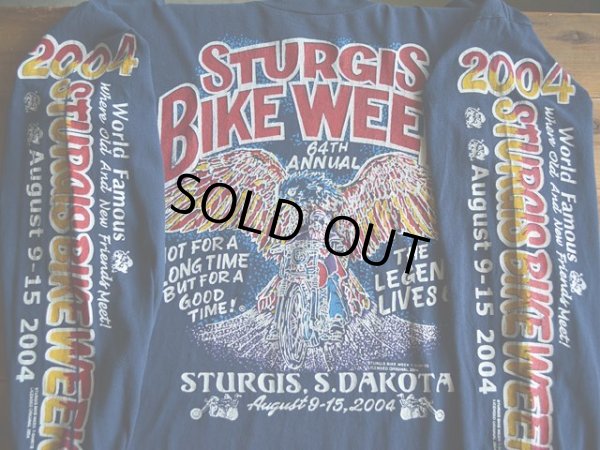 画像6: STURGIS BIKE WEEK 2004 L/S Tシャツ　 表記L 