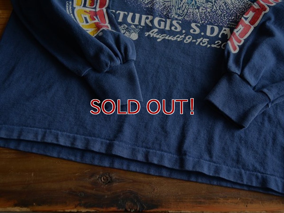 画像9: STURGIS BIKE WEEK 2004 L/S Tシャツ　 表記L  (9)
