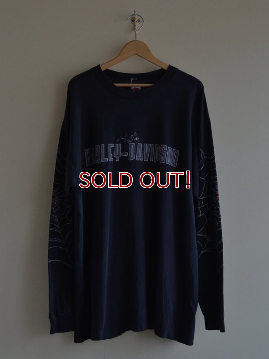 画像1: 2000s HARLEY-DAVIDSON L/S Tシャツ　 表記XL  (1)