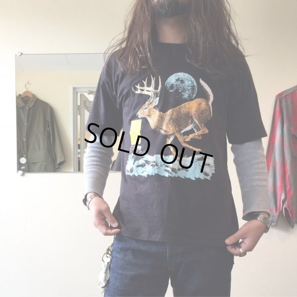 画像10: 1980s White Tailed Deer Tシャツ　 実寸L 