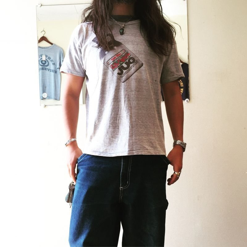 画像1: 1970s ARTEX Apple Wine JUG Tシャツ 表記XL