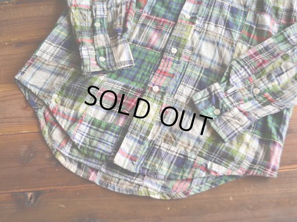 画像7: RalphLauren パッチワークBDシャツ　 表記S 