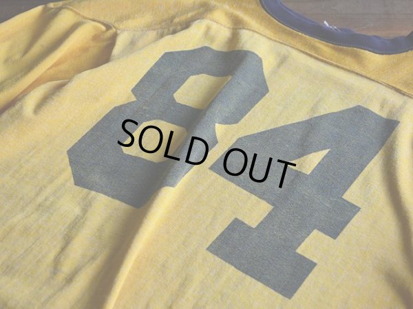 画像7: 1960s Champion ナンバリングフットボールTシャツ  表記46