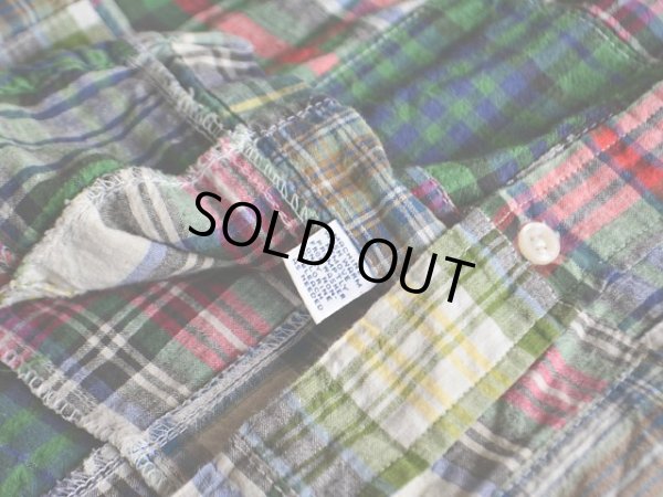 画像6: RalphLauren パッチワークBDシャツ　 表記S 