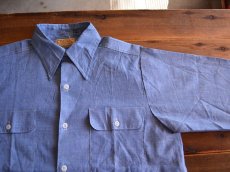 画像4: DEAD STOCK　 1970s BIG YANK シャンブレーシャツ　 表記M  (4)