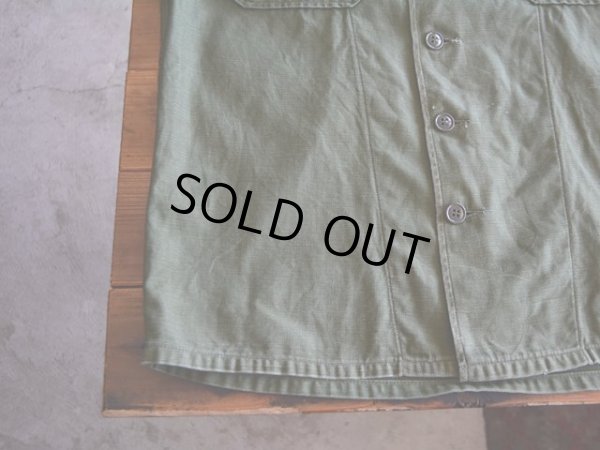 画像6: 1960s US.ARMY ユーティリティシャツ(1st)　 表記M 