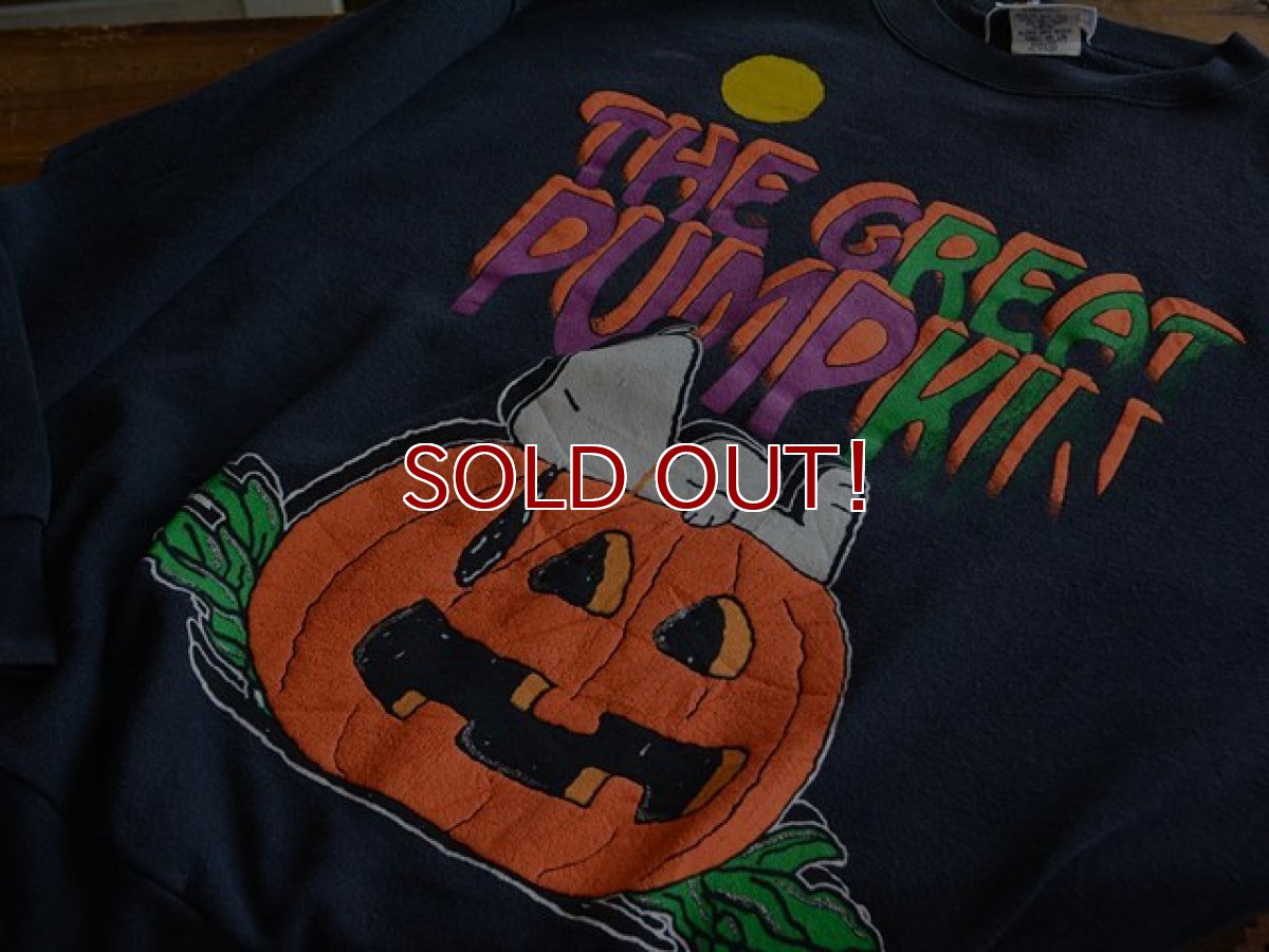 画像5: 1990s Snoopy Halloweenスウェット　 表記XL  (5)