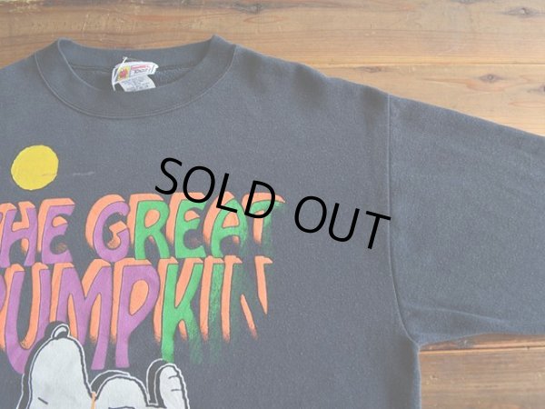 画像4: 1990s Snoopy Halloweenスウェット　 表記XL 