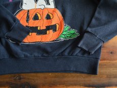 画像7: 1990s Snoopy Halloweenスウェット　 表記XL  (7)