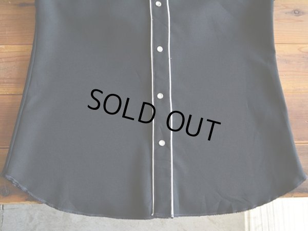 画像7: 1970s HbarC 刺繍ウエスタンシャツ　 実寸M 