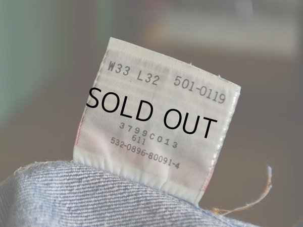 画像7: 1990s Levi's 501  表記w33