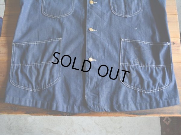 画像7: 1970s-80s Lee 91-Jデニムカバーオール　 実寸42-44 
