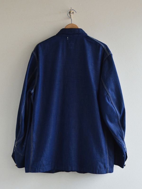 1970s-80s Lee 91-Jデニムカバーオール 実寸42-44 - 古着屋HamburgCafe