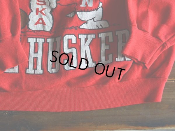 画像6: 1980s ARTEX Snoopy JOE COOLスウェット　 表記L 