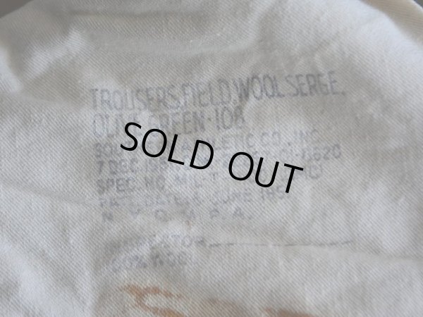 画像4: 1950s US.ARMY M-51ウールパンツ　 表記MEDIUM-REGULAR 