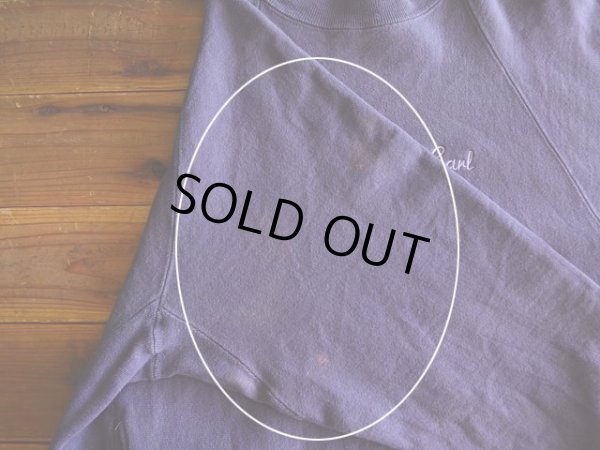 右袖後ろの汚れ色落ち。