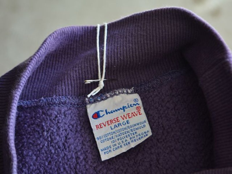 1990s Champion リバースウィーブスウェット モックネック 表記L