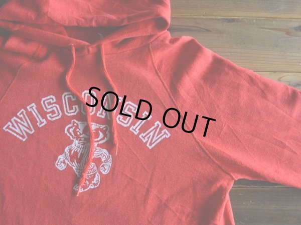 画像6: 1980s WISCONSINカレッジパーカー　 表記M 