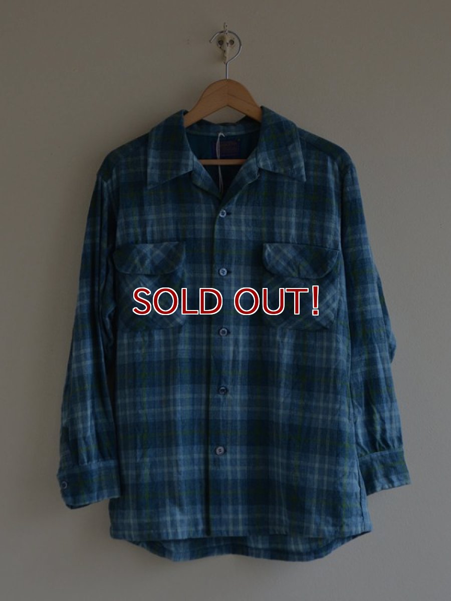 画像1: 1960s PENDLETON ウールシャツ　 表記M  (1)