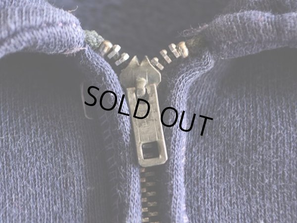 画像5: 1950s HANES WIND SHIELD ハーフジップスウェット　 表記L 