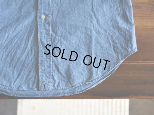 画像7: RalphLauren シャンブレーBDシャツ  表記M