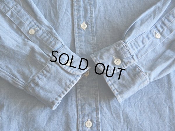 画像6: RalphLauren シャンブレーBDシャツ  表記M