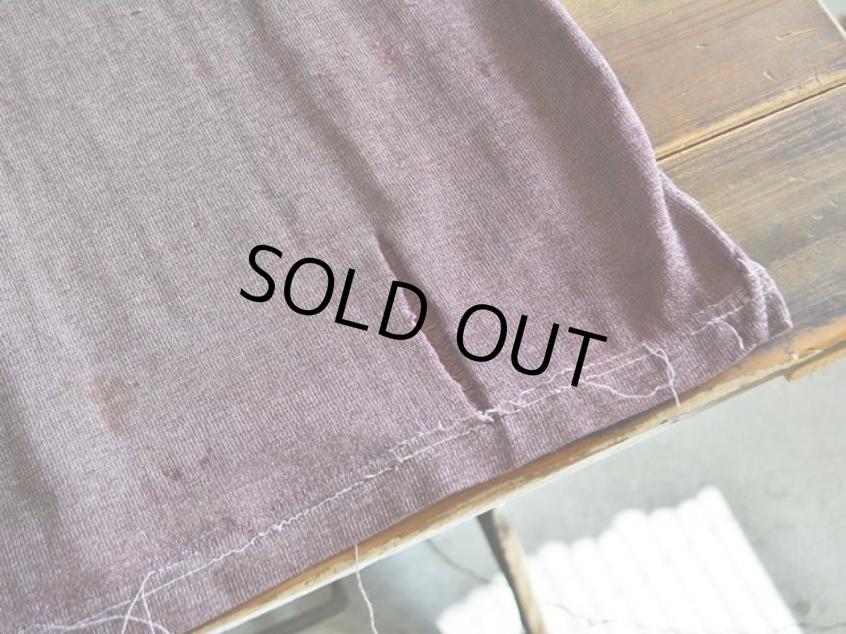 画像10: 1950s〜ナンバリングフットボールTシャツ　 実寸L  (10)