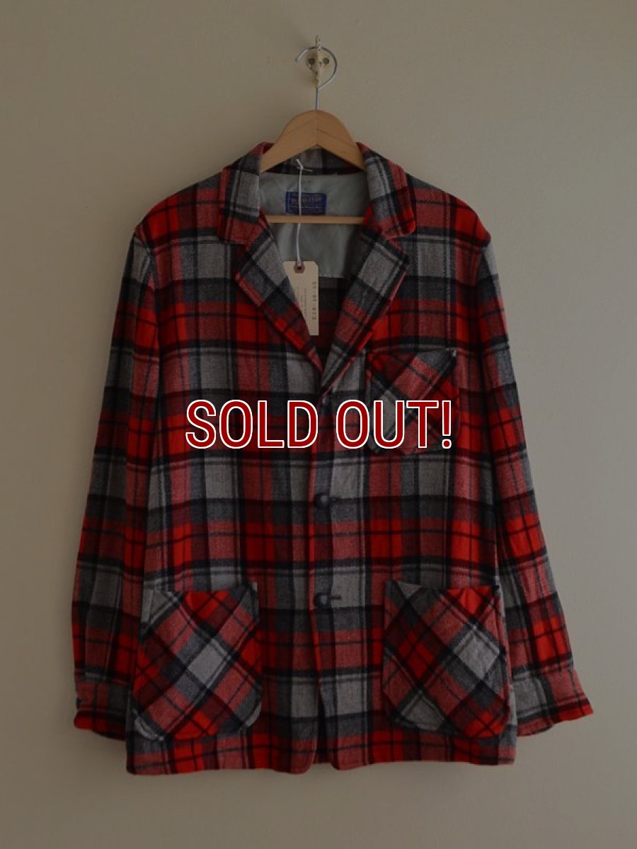 画像1: 1950s PENDLETON ウールジャケット　 表記M  (1)