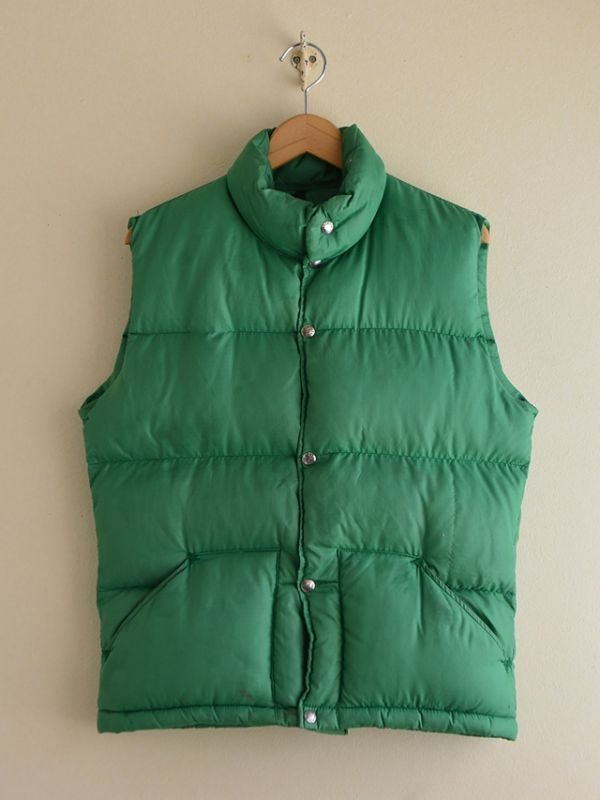 1970s THE NORTH FACE ダウンベスト 表記S - 古着屋HamburgCafe